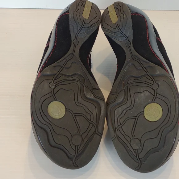 J-41 Black and Red Mules - Picture 15 of 16